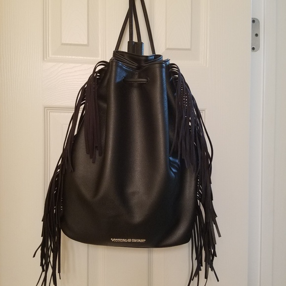 Victoria's Secret Handbags - Victoria's Secrets drawstring purse/ backpack